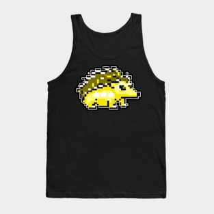 Libertarian Porcupine Pixel Art Political Tank Top